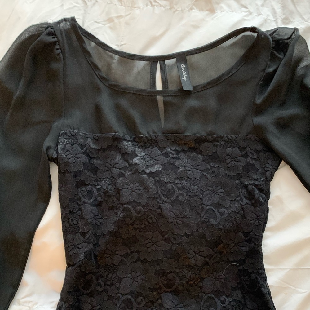 Black Lace Dress